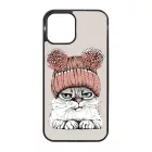 Cuki sapkás cica iPhone 12 Pro Max Magsafe tok