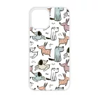Tündéri rajzolt kutya mintás iPhone 12 Pro Max Magsafe tok