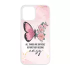 Pillango viragos motivacios iPhone 12 Pro Max Magsafe tok