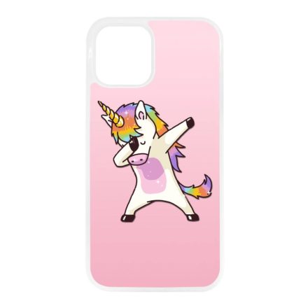 unicorn unikornis fantasy csajos iPhone 12 Mini átlátszó tok