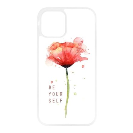 pitypangos be yourself virágos tavaszi iPhone 12 Mini átlátszó tok