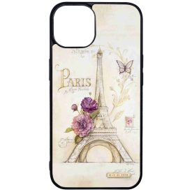 vintage párizs párizsi eiffel torony tornyos iPhone 13 tok