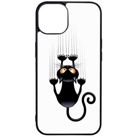 kapaszkodó macska macskás cica cicás iPhone 13 tok