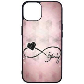 csajos lila infinity infinitis végtelen iPhone 13 tok