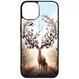erdő szarvas őz négy évszak iPhone 13 tok
