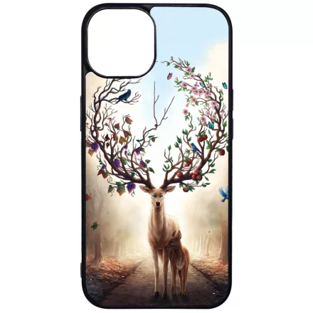erdő szarvas őz négy évszak iPhone 13 tok