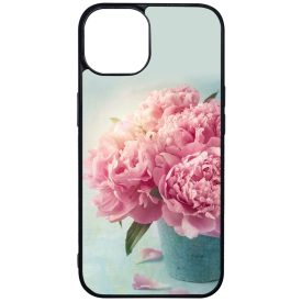 virágos tavaszi vintage rózsaszín rózsás iPhone 13 tok