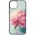 virágos tavaszi vintage rózsaszín rózsás iPhone 13 Magsafe tok