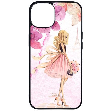 virágos fashion menyasszony párizs paris eiffel torony tavaszi iPhone 13 Magsafe tok