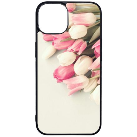 virágos tulipános tavaszi iPhone 13 Magsafe tok