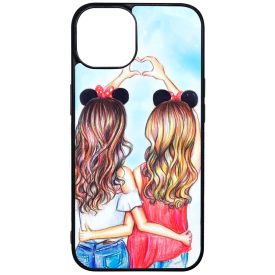 barátnők bff best friends forever legjobb barátnős besties iPhone 13 tok