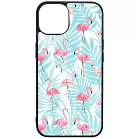Flamingo Pálmafa nyár iPhone 13 tok