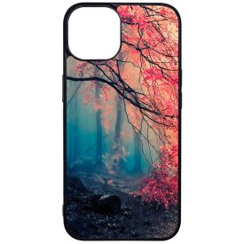 őszi erdős falevél természet iPhone 13 tok