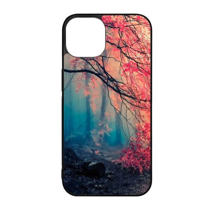 őszi erdős falevél természet iPhone 13 tok