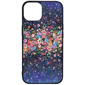 virágos tavaszi art iPhone 13 tok