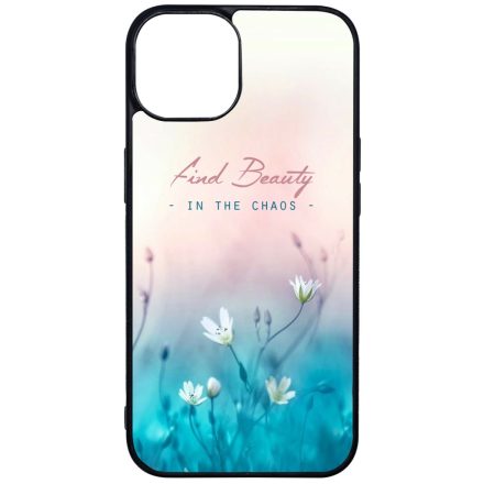 virágos tavaszi art iPhone 13 tok