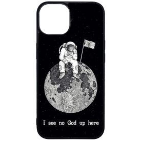 I see no God up here - űrhajós space iPhone 13 tok