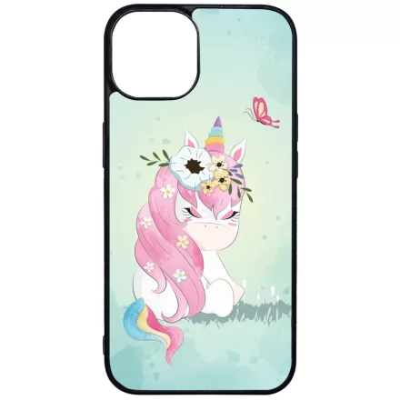 Édes unikornis és a Pillangó unicorn egyszarvú iPhone 13 tok