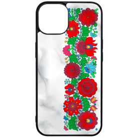 Márványos Matyó magyar mintás hungarian folk iPhone 13 tok