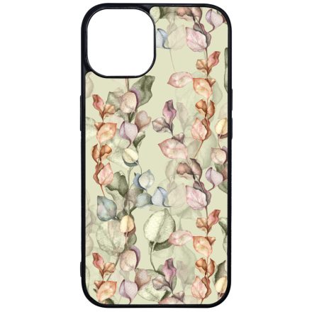 Vintage Ősz virág mintás iPhone 13 tok
