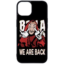 We are back - A Nagy Pénzrablás - la casa de papel iPhone 13 tok