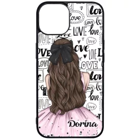 Kérd a Neveddel - LOVE Girl szerelem valentin napi iPhone 13 tok