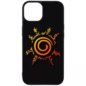 A rókadémon jel - naruto uzumaki - anime - demon fox iPhone 13 tok
