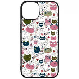 Csak vidáman - Cicák iPhone 13 tok