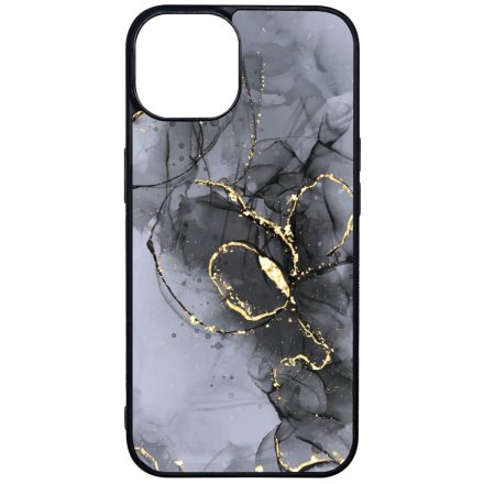 Golden Black marvanyos marvany mintas hatás iPhone 13 tok