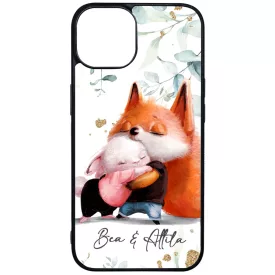 Kerd a neveddel - Nyuszi es Roka - osz iPhone 13 tok