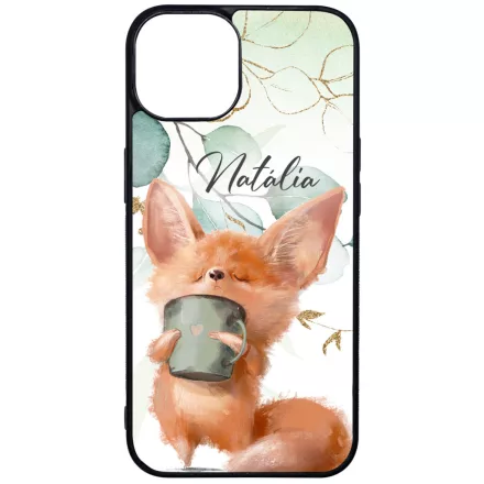 Kerd a neveddel - Fox Coffee - osz iPhone 13 Magsafe tok