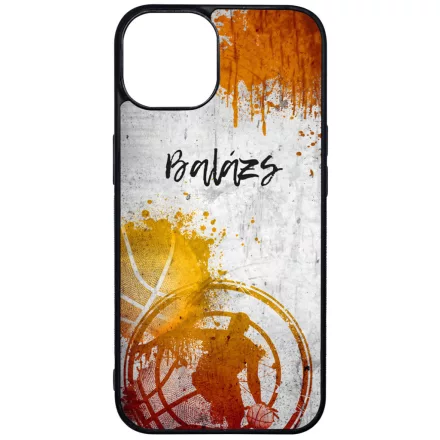 Kerd a Neveddel Grunge Kosarlabda iPhone 13 tok
