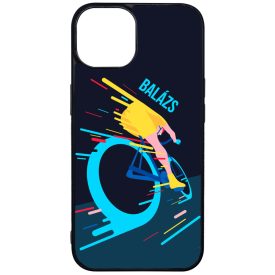 Kerd a neveddel Ride a bike Kerekpar mintas iPhone 13 tok