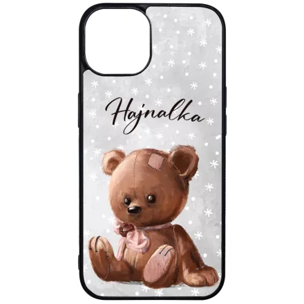 Cuki maci - Téli mintás iPhone 13 tok