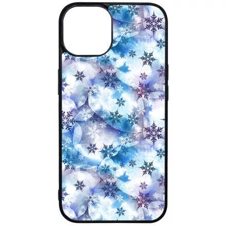 Téli Szépséges Hópihe mintás iPhone 13 tok