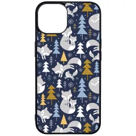 Tündéri Karácsonyi róka mintás iPhone 13 tok