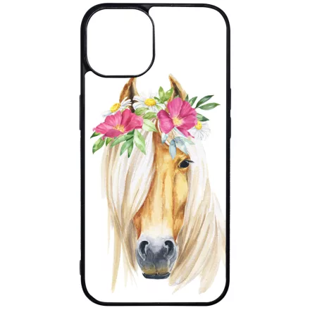 Csodaszép rajzolt lovas iPhone 13 tok