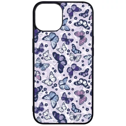 Gyonyoru lila pillangok iPhone 13 tok