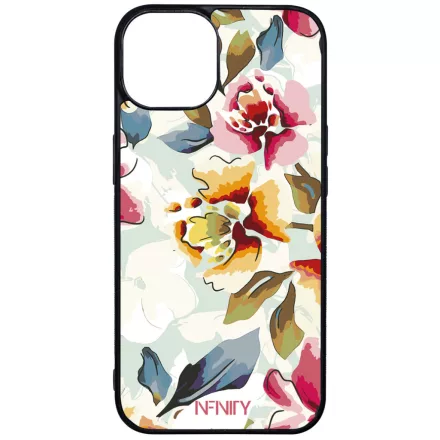 Kedves és vidám tavaszi virágok iPhone 13 tok