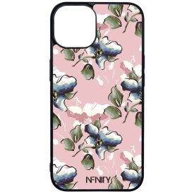 Rózsaszín tavaszi virágok iPhone 13 tok