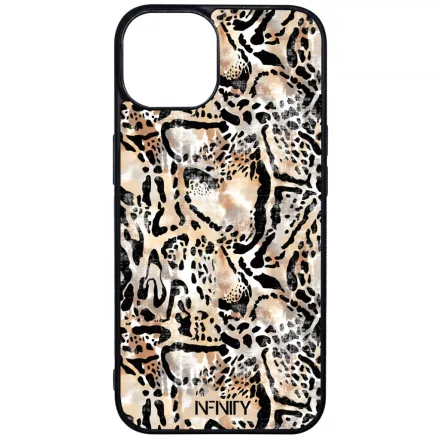 Különleges leopárd mintás iPhone 13 tok