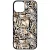Különleges leopárd mintás iPhone 13 tok