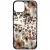 Leopárdos virágok iPhone 13 tok