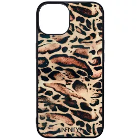 Gyönyörű leopárd mintás iPhone 13 tok