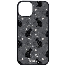 Mágikus fekete macska iPhone 13 tok