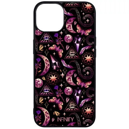 Mágikus szimbólumok - Rose iPhone 13 tok