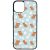 Cuki türkiz fehér virágos capybara iPhone 13 Magsafe tok