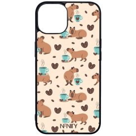 Kávés Capybara iPhone 13 tok