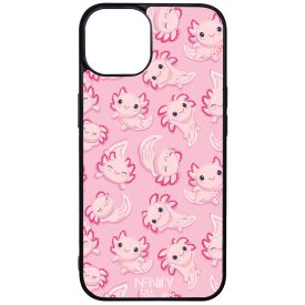 Tündéri rózsaszín Axolotl iPhone 13 tok