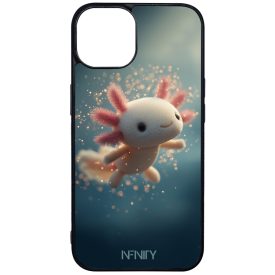 Tündéri plüss hatású Axolotl iPhone 13 tok